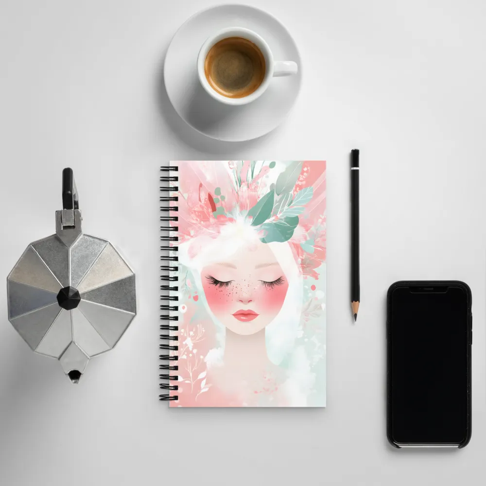 Whispers of Flora | Spiral Notebook