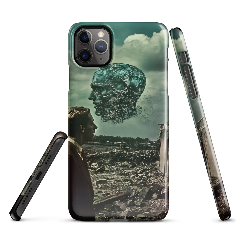 Ethereal Reflections: Identity in a Fragmented World | Phone Case |  11 Pro Max | Snap Case | Glossy