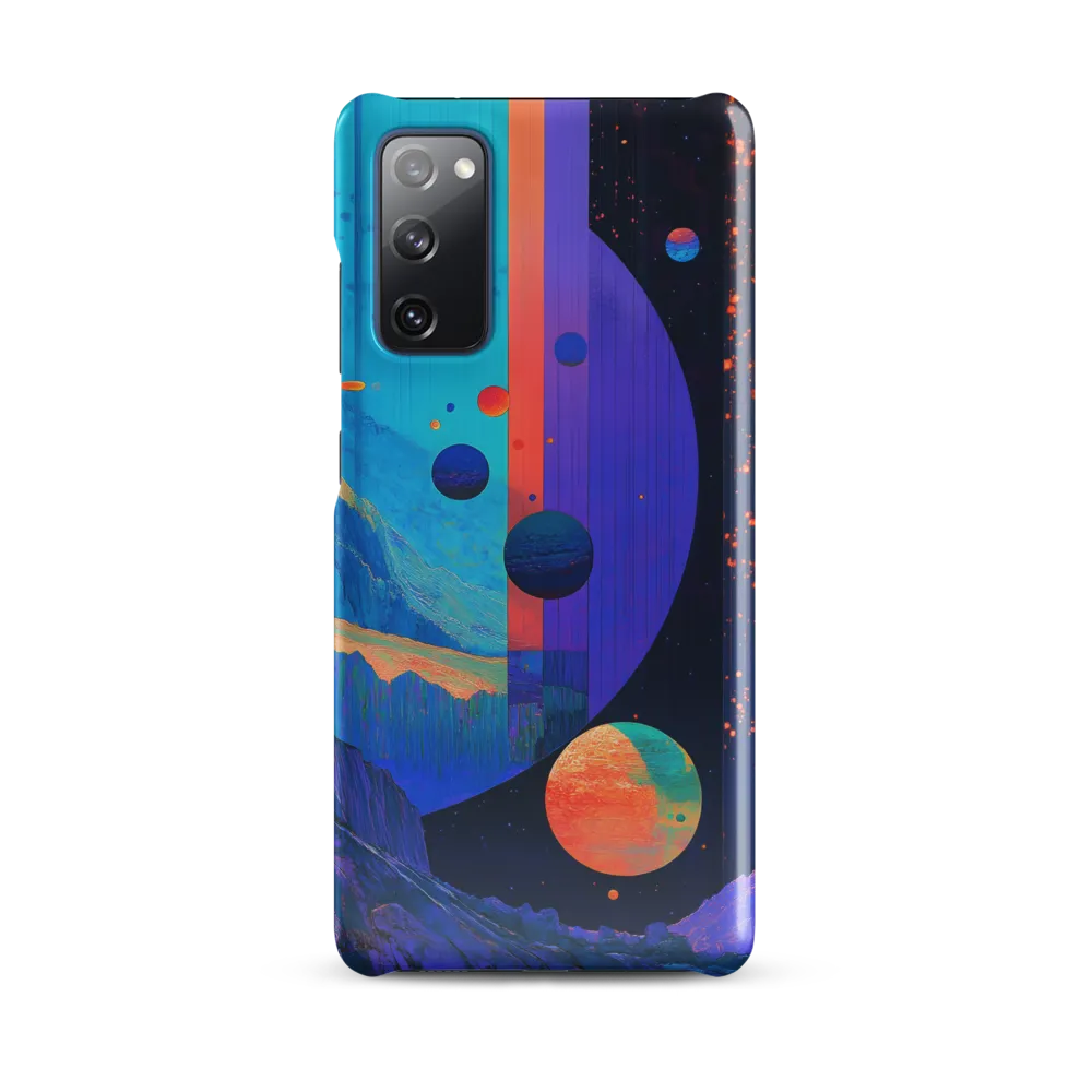 Celestial Harmony: A Surreal Exploration of Space | Phone Case |  S20 FE | Snap Case | Glossy