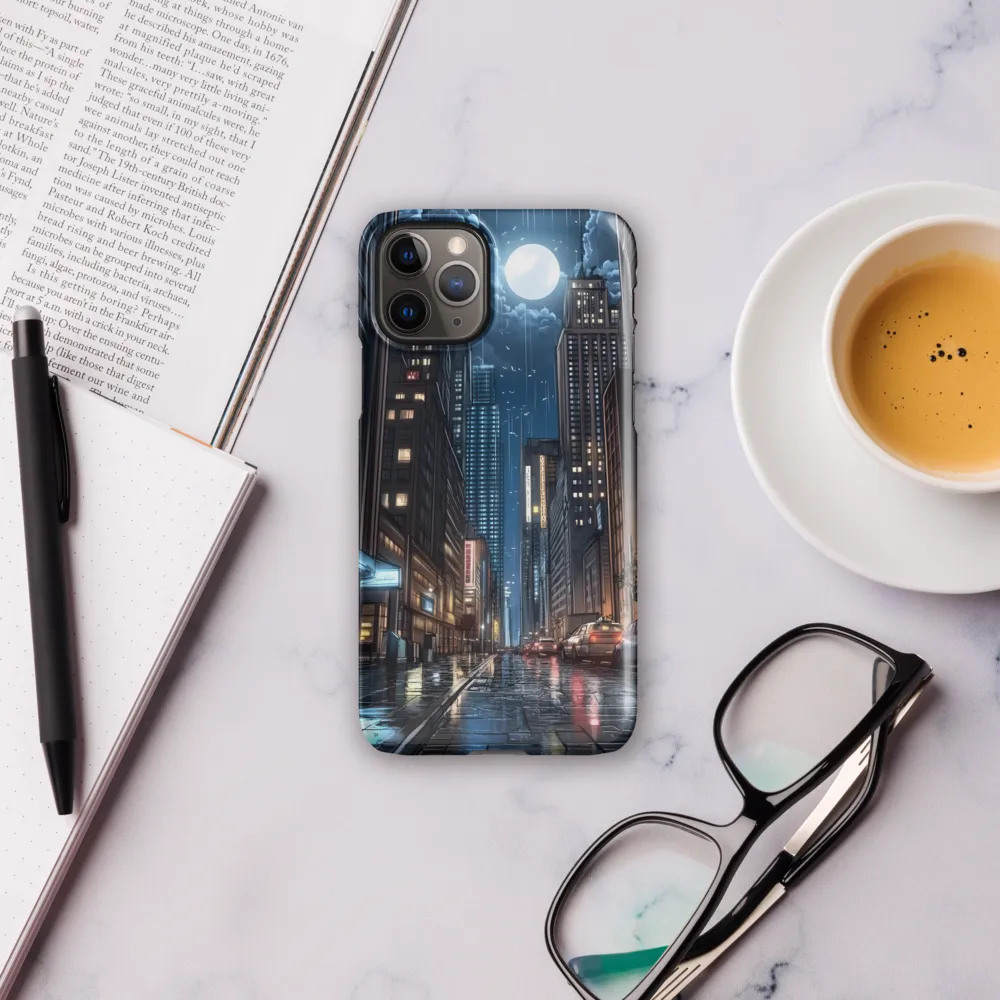 Moonlit Urban Serenity | Phone Case |  11 Pro | Snap Case | Glossy