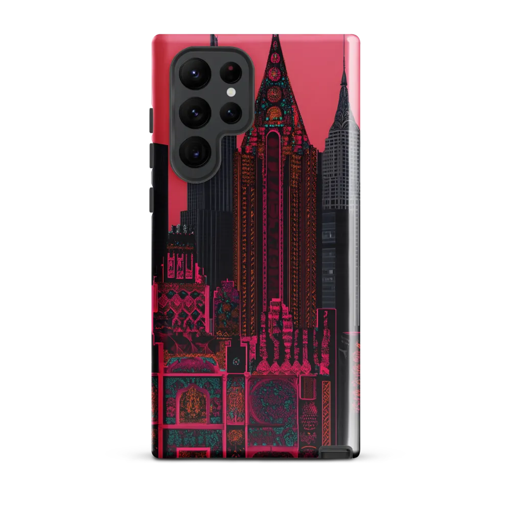Urban Vibrance: A Digital Exploration of Skyscrapers