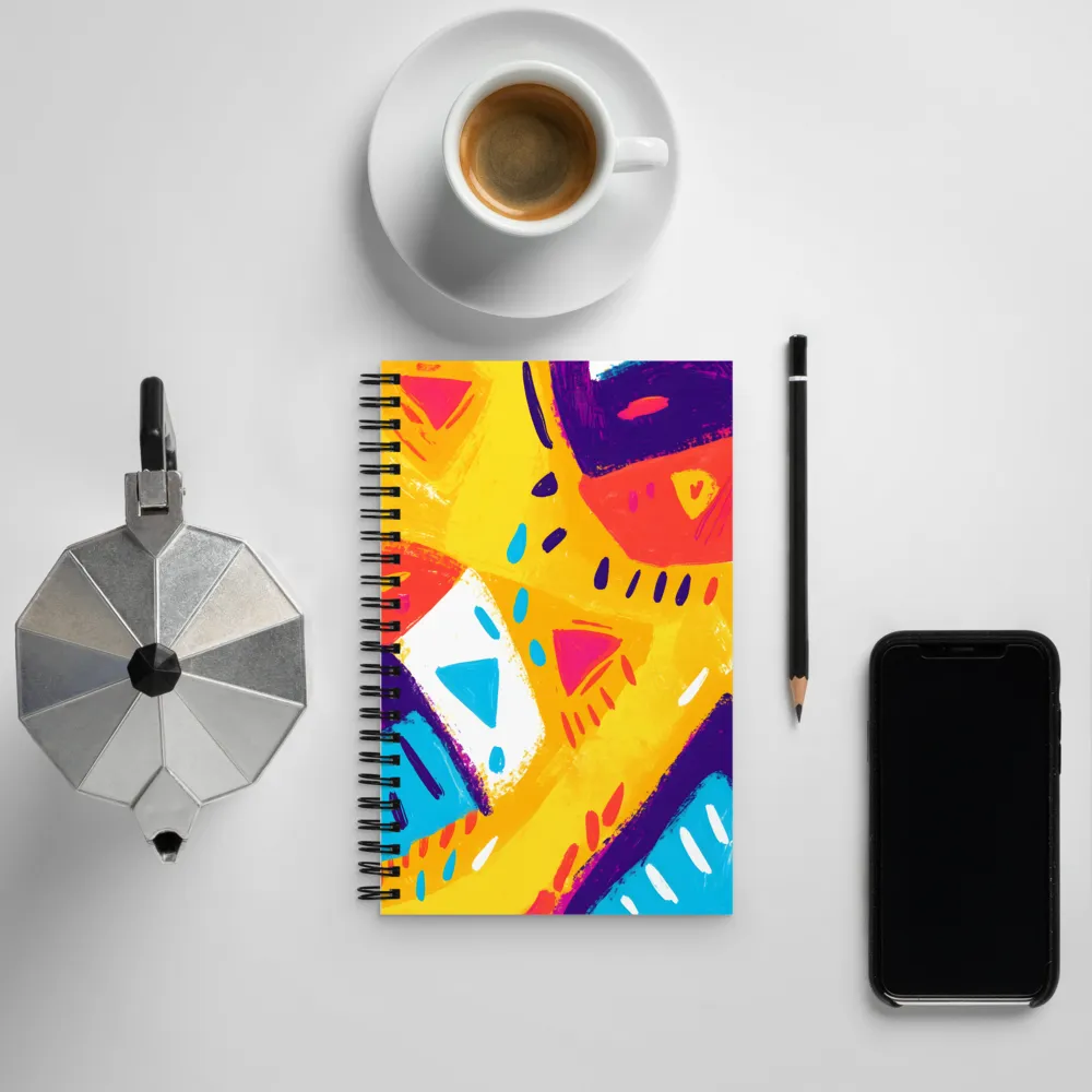 Playful Geometries | Spiral Notebook