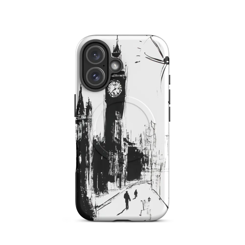 Clock Tower in Motion