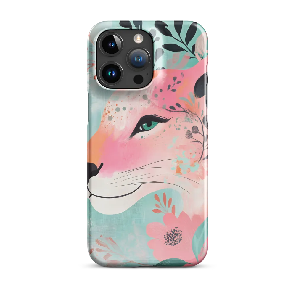 Whimsical Majesty: A Floral Lion