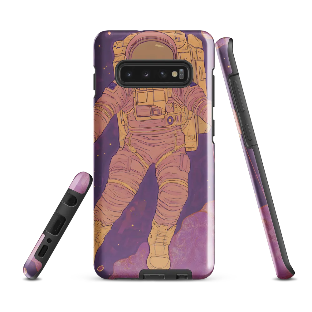 Floating Through the Cosmos | Phone Case |  S10 Plus | Tough Case | Glossy