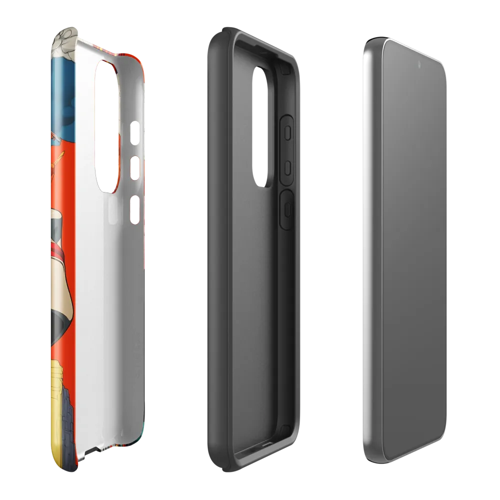 Eruption of Power | Phone Case |  S23 Plus | Tough Case | Glossy