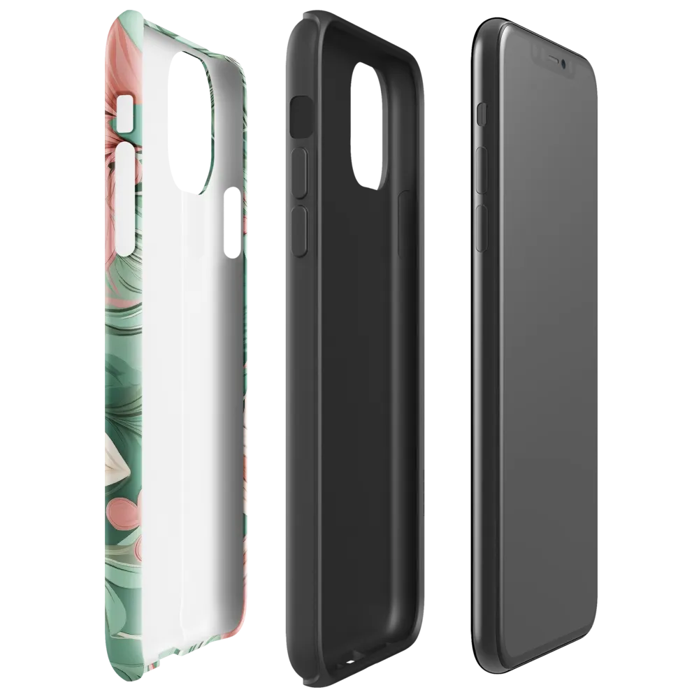 Tropical Blossoms | Phone Case |  11 Pro Max | Tough Case | Glossy