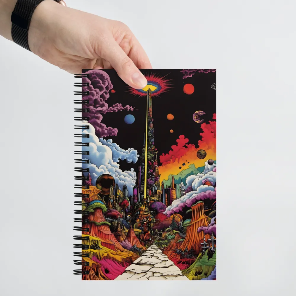 Cosmic Convergence | Spiral Notebook