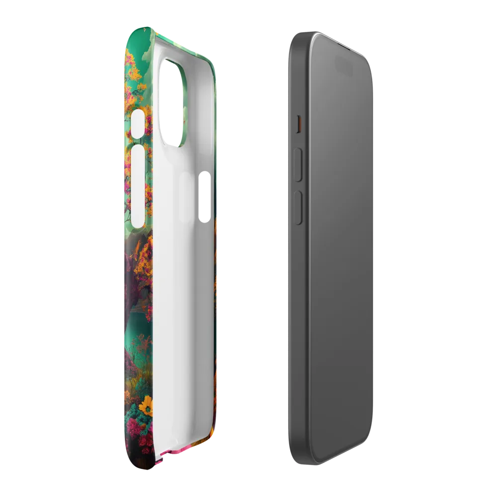 Elysium in Bloom | Phone Case |  15 | Snap Case | Glossy
