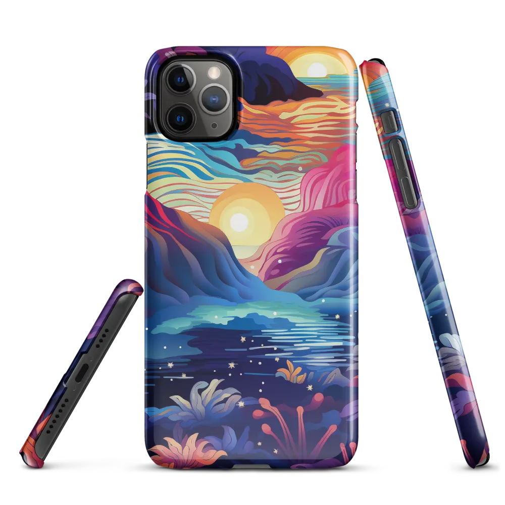 Tropical Dreamscape | Phone Case |  11 Pro Max | Snap Case | Glossy