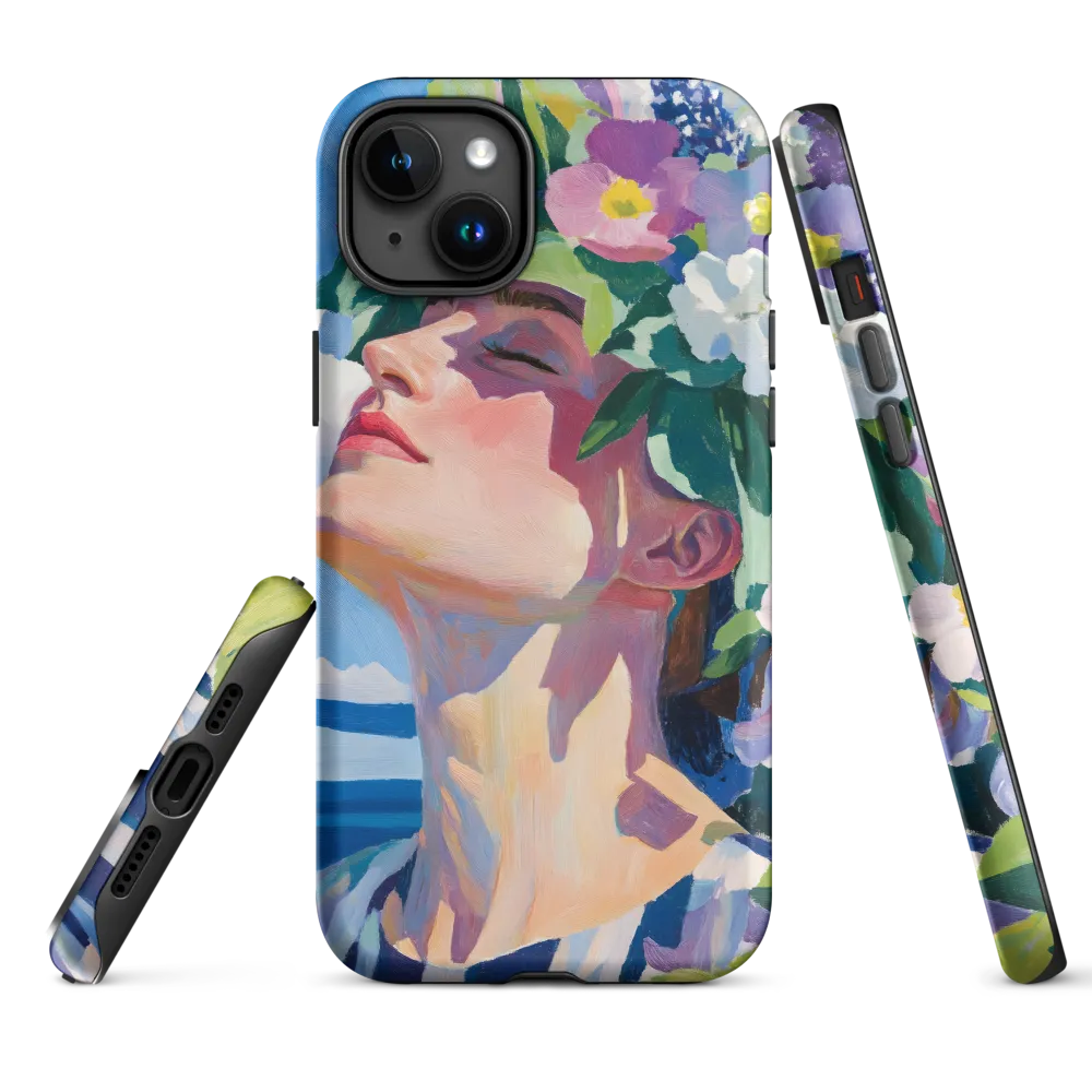 Blossom of Serenity | Phone Case |  15 Plus | Tough Case | Matte