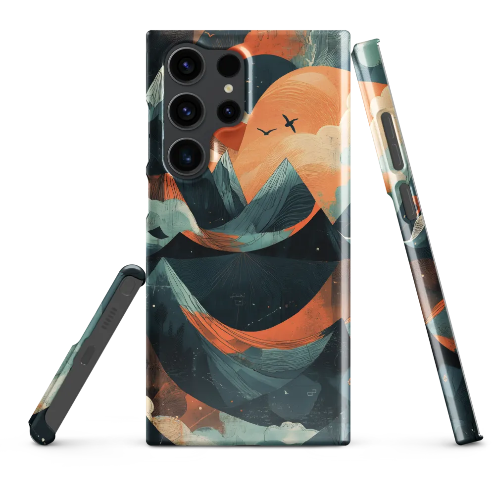 Ethereal Mountain Dreams | Phone Case |  S23 Ultra | Snap Case | Glossy