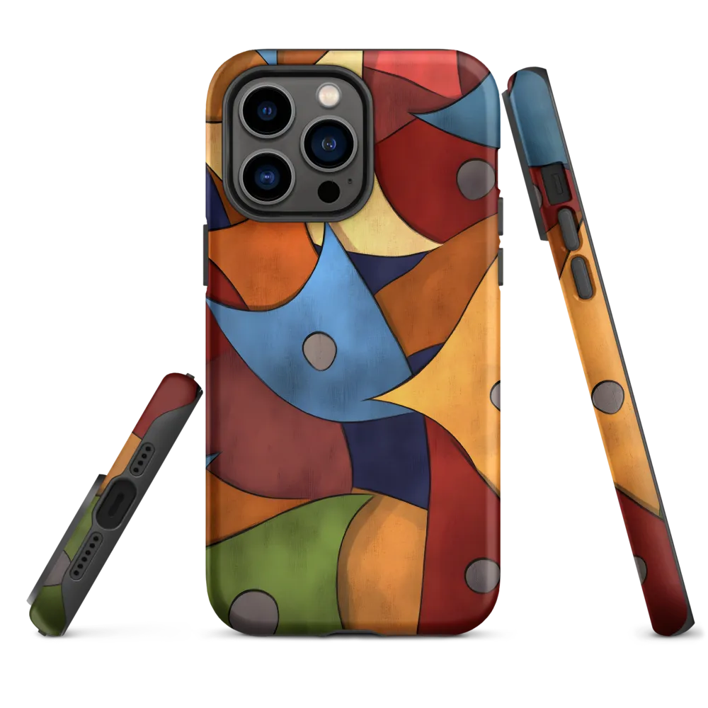 Vibrant Interplay of Shapes