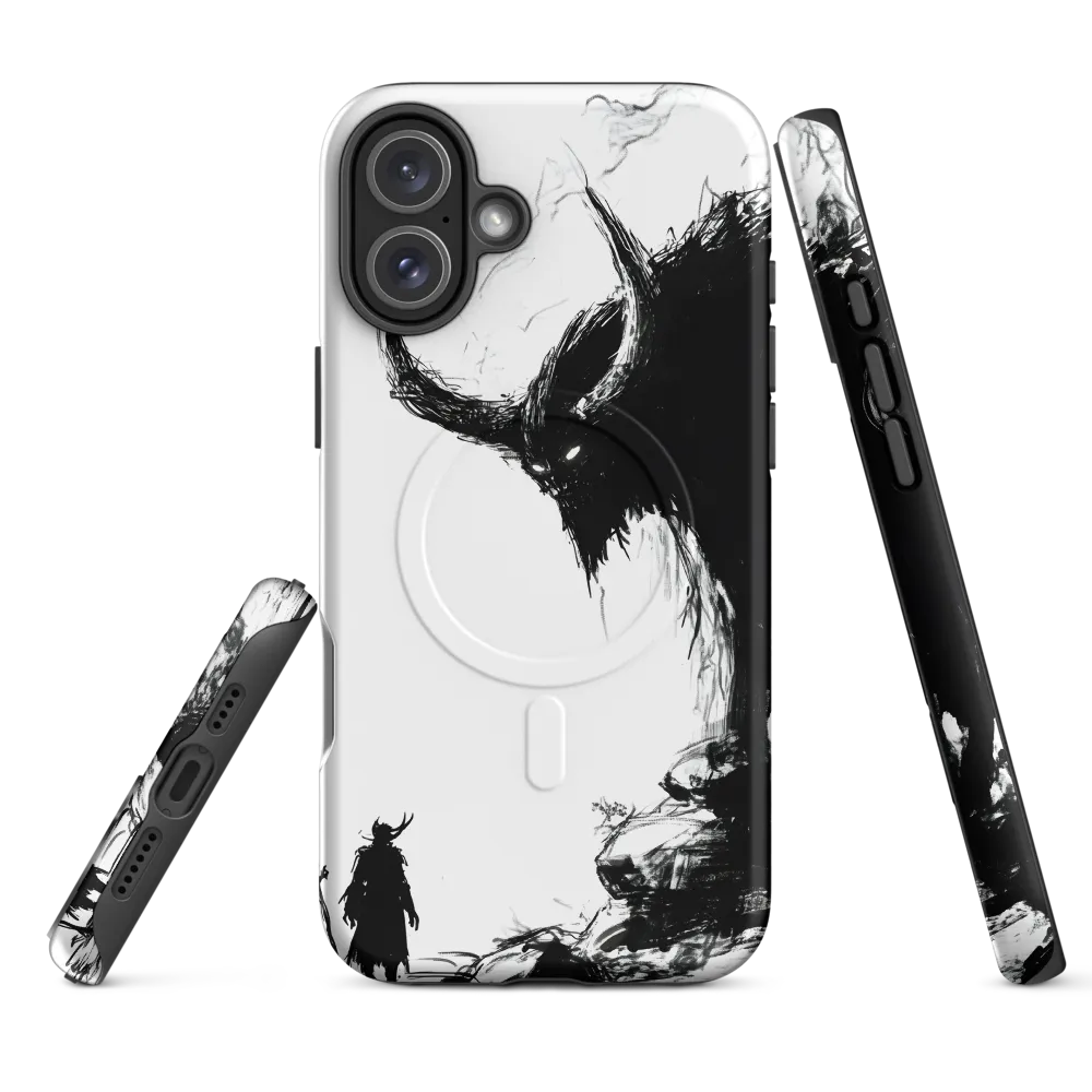 Confrontation with the Unknown | Phone Case |  16 Plus | MagSafe® Tough Case | Matte