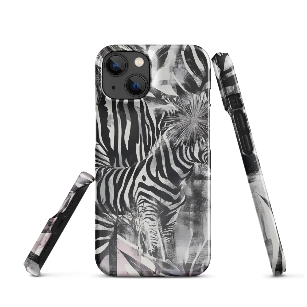 Zebra in the Jungle of Illusions | Phone Case |  14 | Snap Case | Glossy