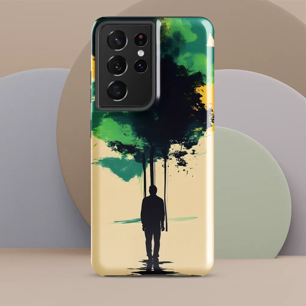Whispers of Solitude | Phone Case |  S21 Ultra | Tough Case | Glossy