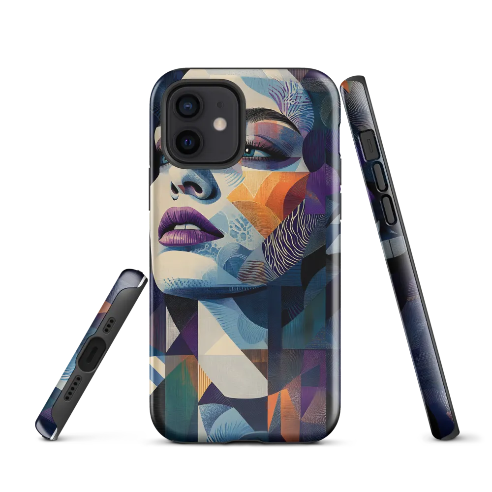 Fragmented Mystery: A Modern Portrait