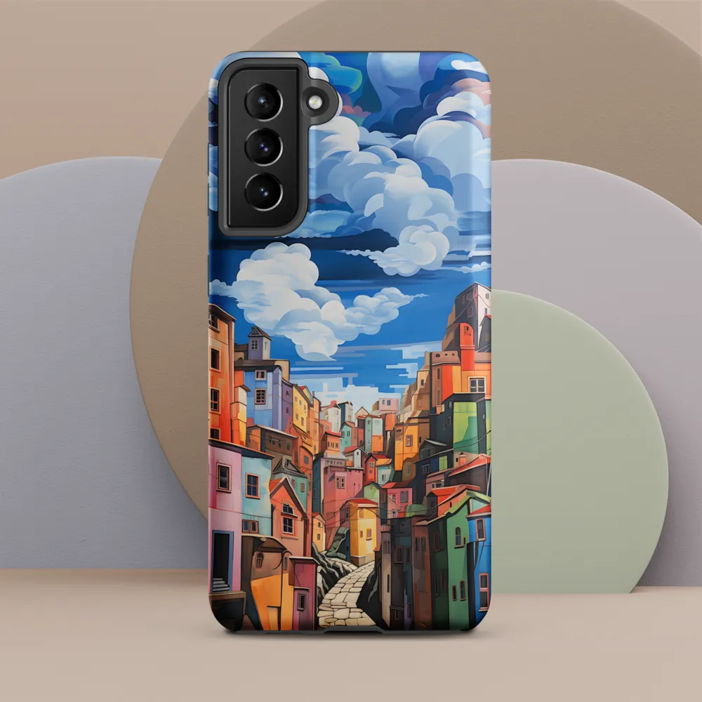 Whimsical Heights: A Vibrant Cityscape
