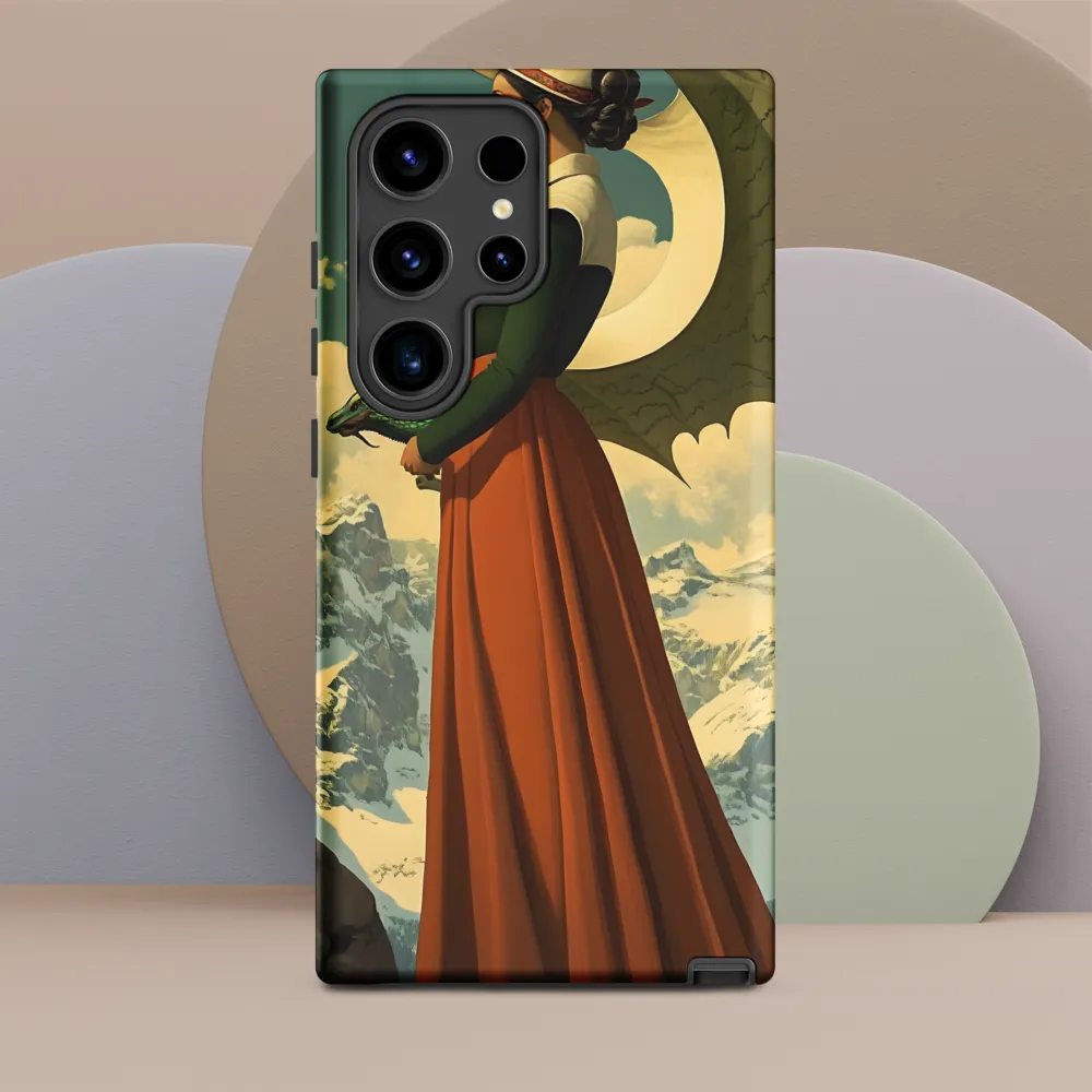 Mystic Harmony: The Dragon Keeper | Phone Case |  S24 Ultra | Tough Case | Matte