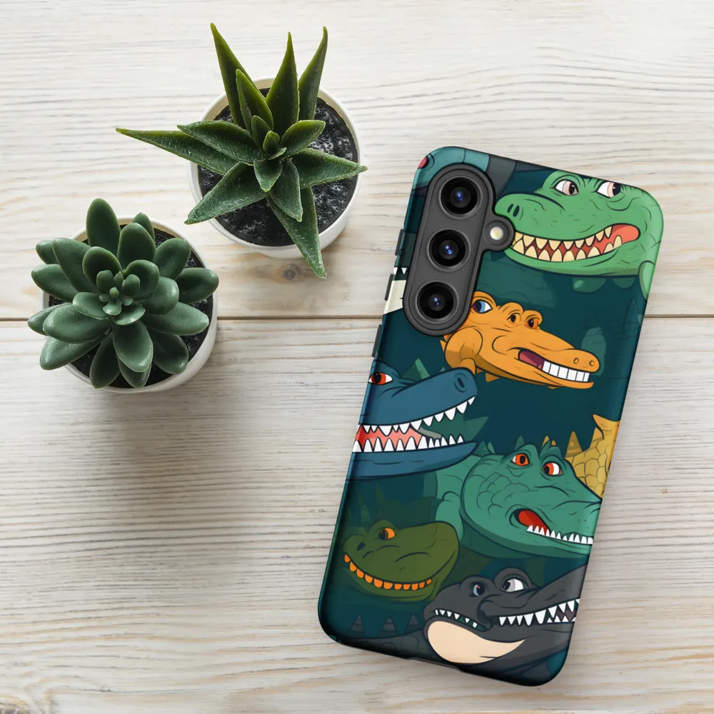 Cheerful Crocodilian Parade
