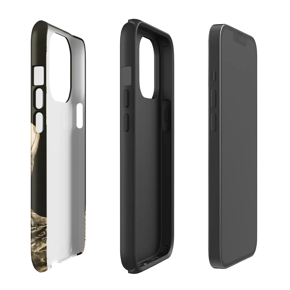 Desperate Gaze | Phone Case |  13 Pro | Tough Case | Glossy
