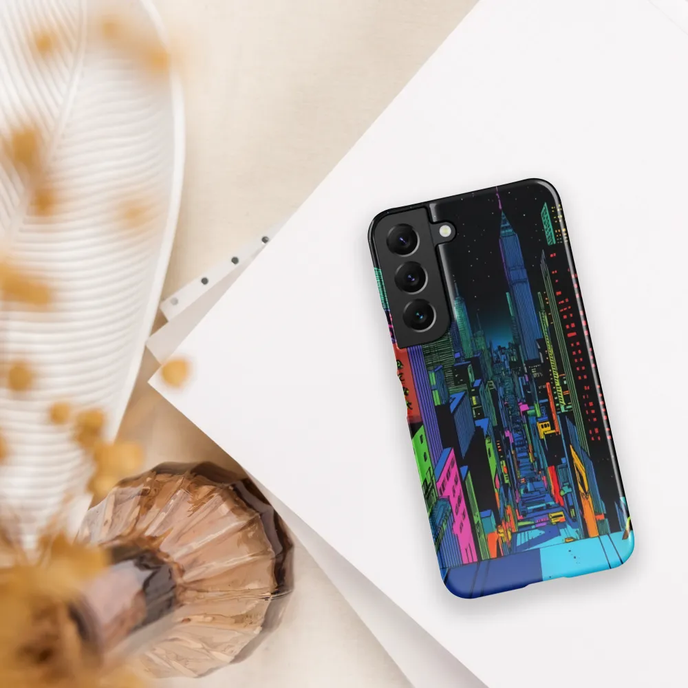 Neon Dreams of a Futuristic City