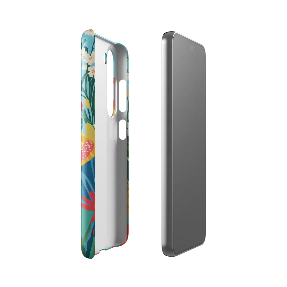 Dancing Among Blossoms | Phone Case |  S23 | Snap Case | Glossy