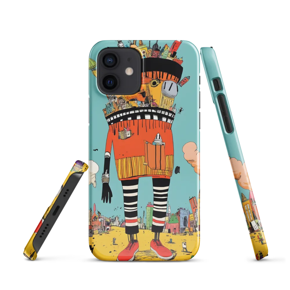 Urban Fantasia: A Whimsical Encounter | Phone Case |  12 | Snap Case | Glossy