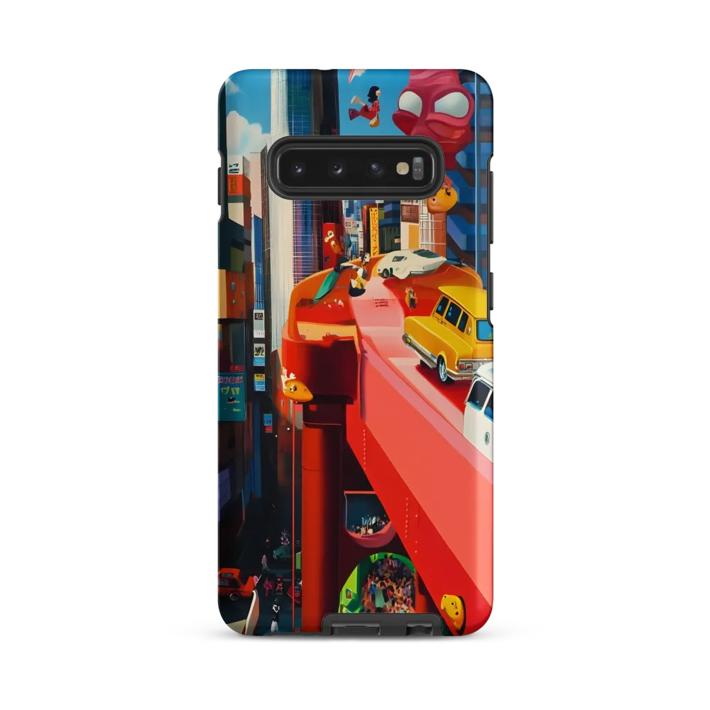Urban Whimsy: A Colorful Cityscape