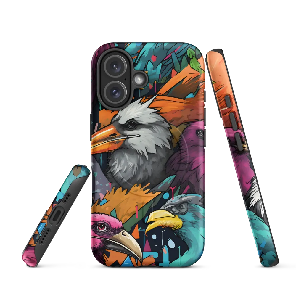 Avian Vortex: A Celebration of Color and Form