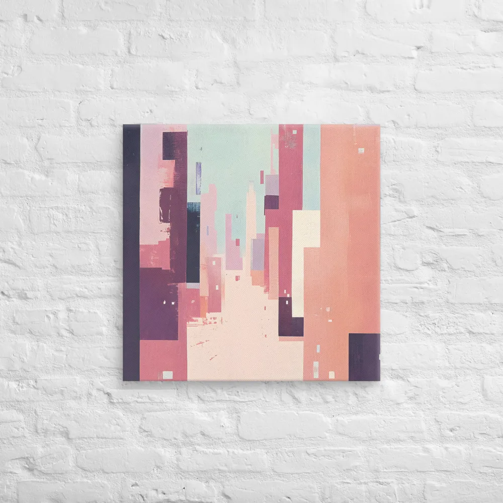Tranquil Cityscape | Canvas | 24″×24″