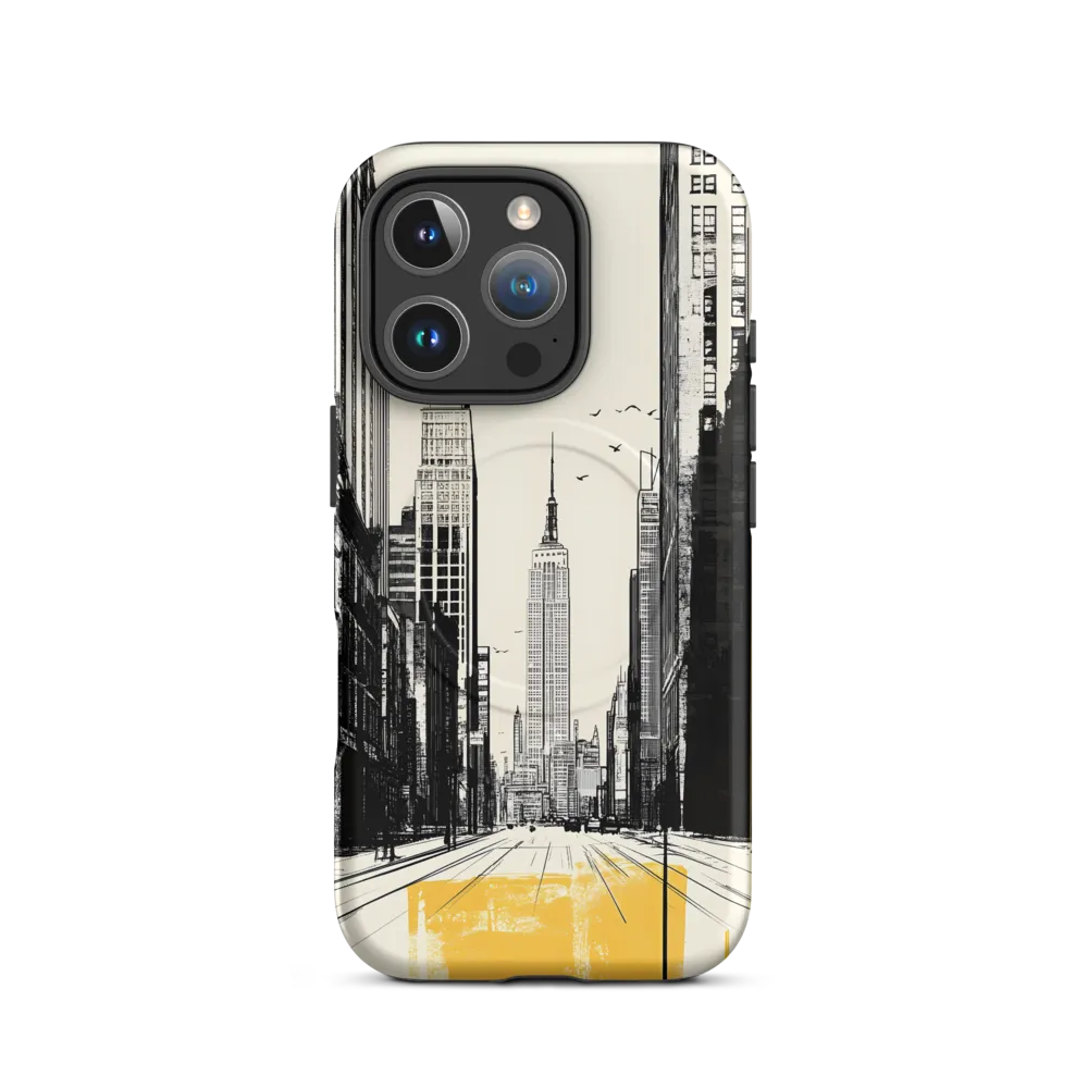 Urban Serenity: Empire State Reflection