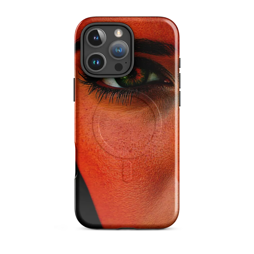 Gaze of Intensity | Phone Case |  16 Pro Max | MagSafe® Tough Case | Glossy
