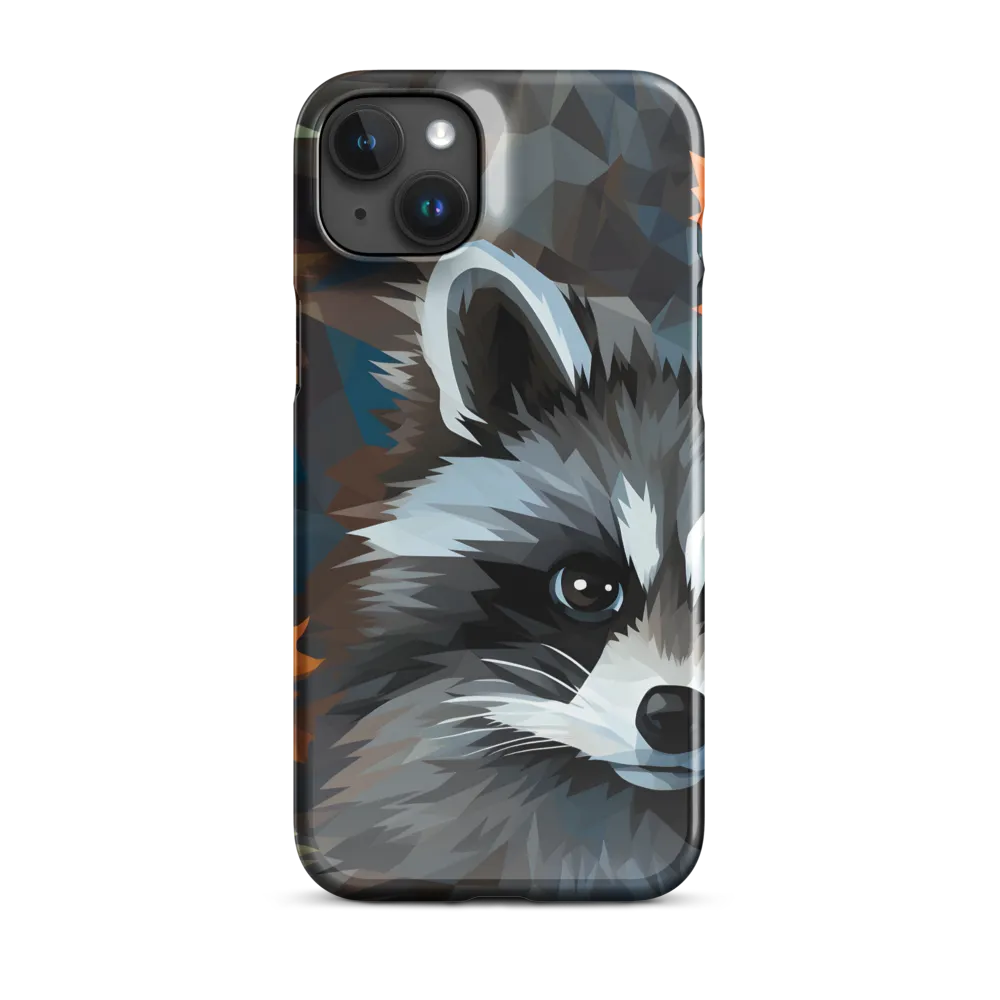 Whispers of Autumn: The Raccoon's Gaze