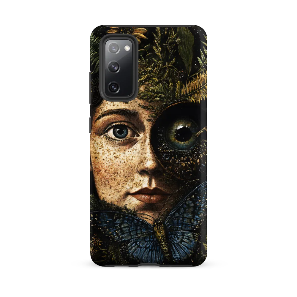 Nature's Embrace: A Surreal Portrait | Phone Case |  S20 FE | Tough Case | Matte