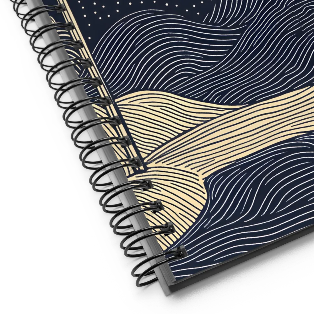 Serenity Under Stars | Spiral Notebook