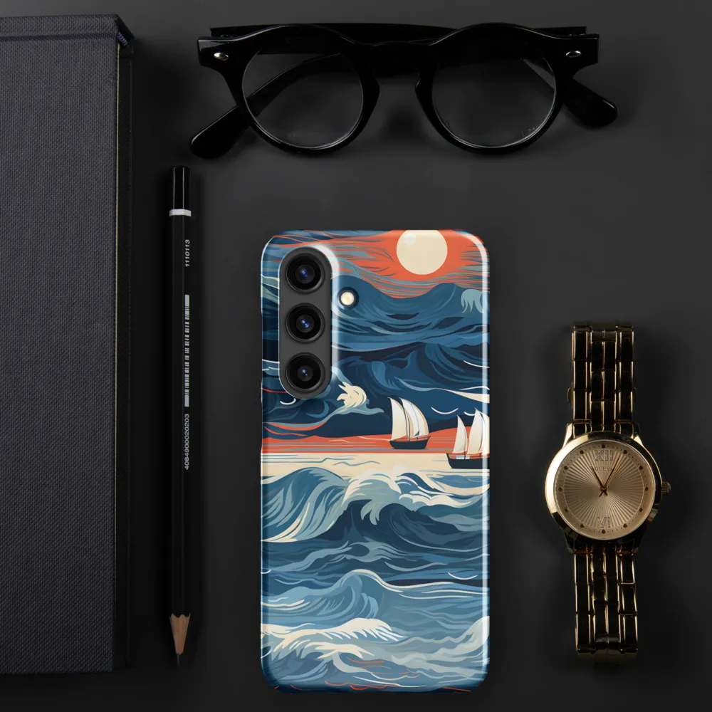 Ocean Whispers: A Voyage at Dusk