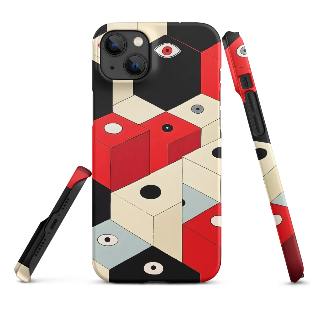 Dynamic Cubism | Phone Case |  14 Plus | Snap Case | Matte