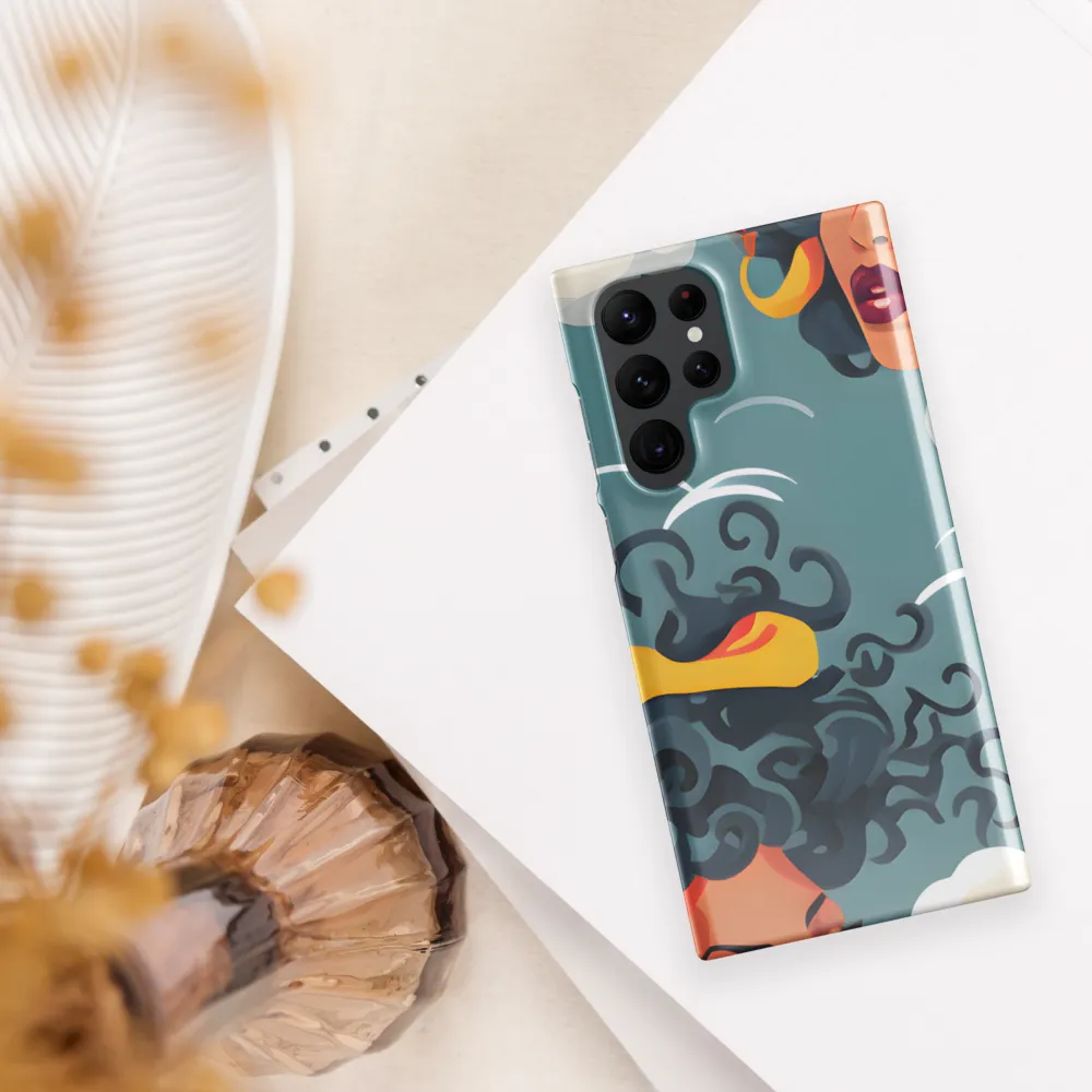 Dreamscapes of Elegance: A Vibrant Exploration of Clouds and Emotion | Phone Case