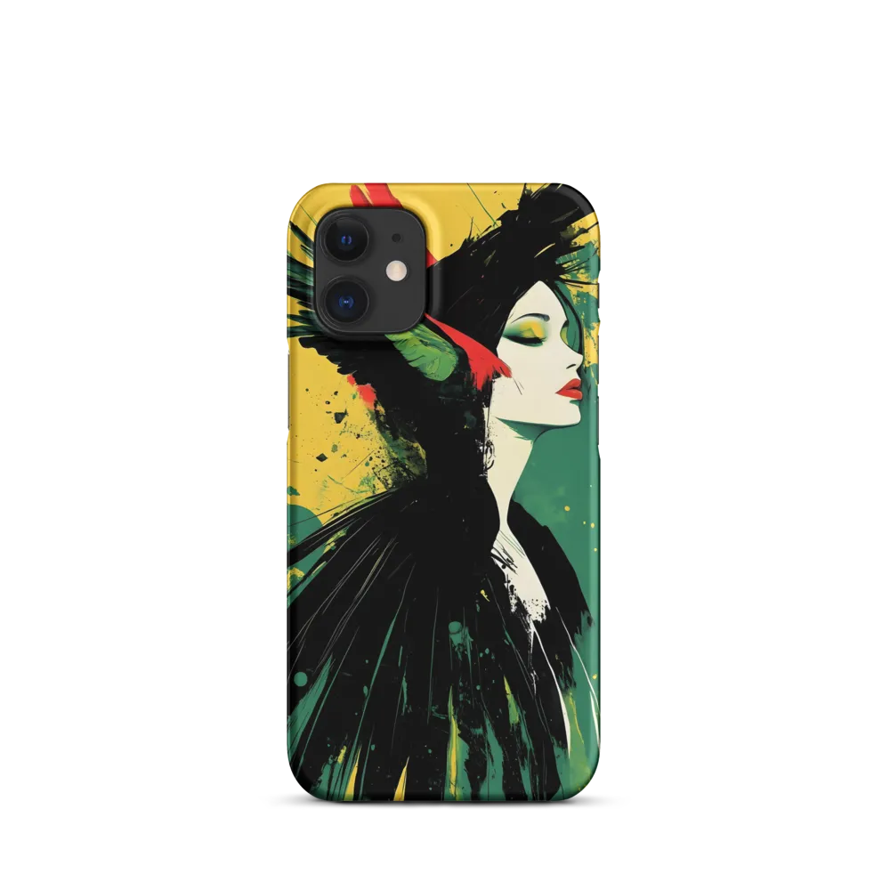 Gilded Flight — Portrait with Wings