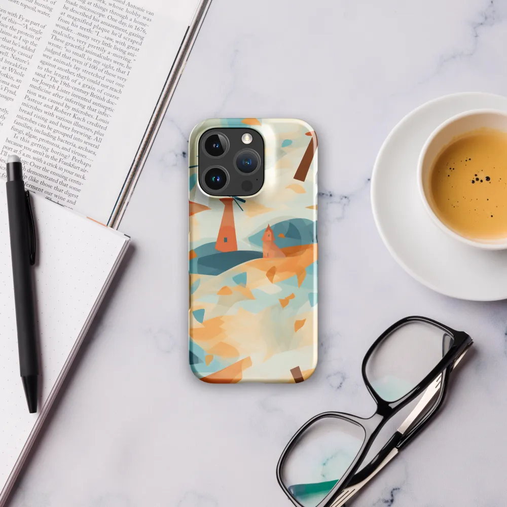 Whimsical Windmills in a Tranquil Landscape | Phone Case |  16 Pro | Snap Case | Glossy