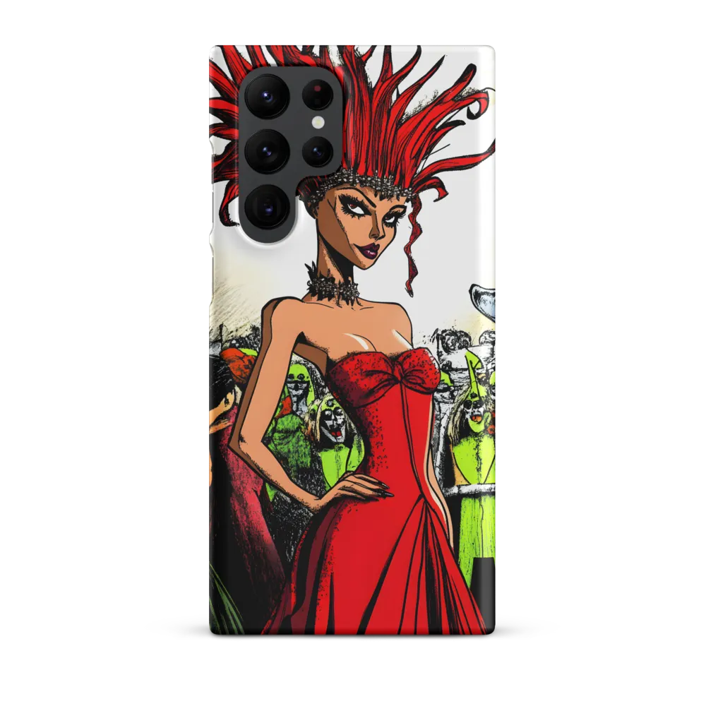 Fiery Elegance: A Fashion Statement