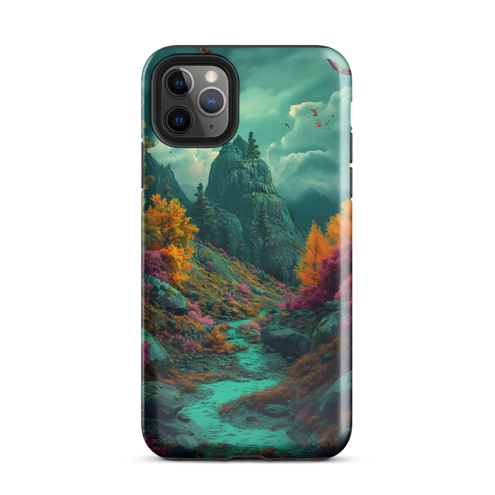 Ethereal Landscapes: A Journey Through Color | Phone Case |  11 Pro Max | Tough Case | Glossy