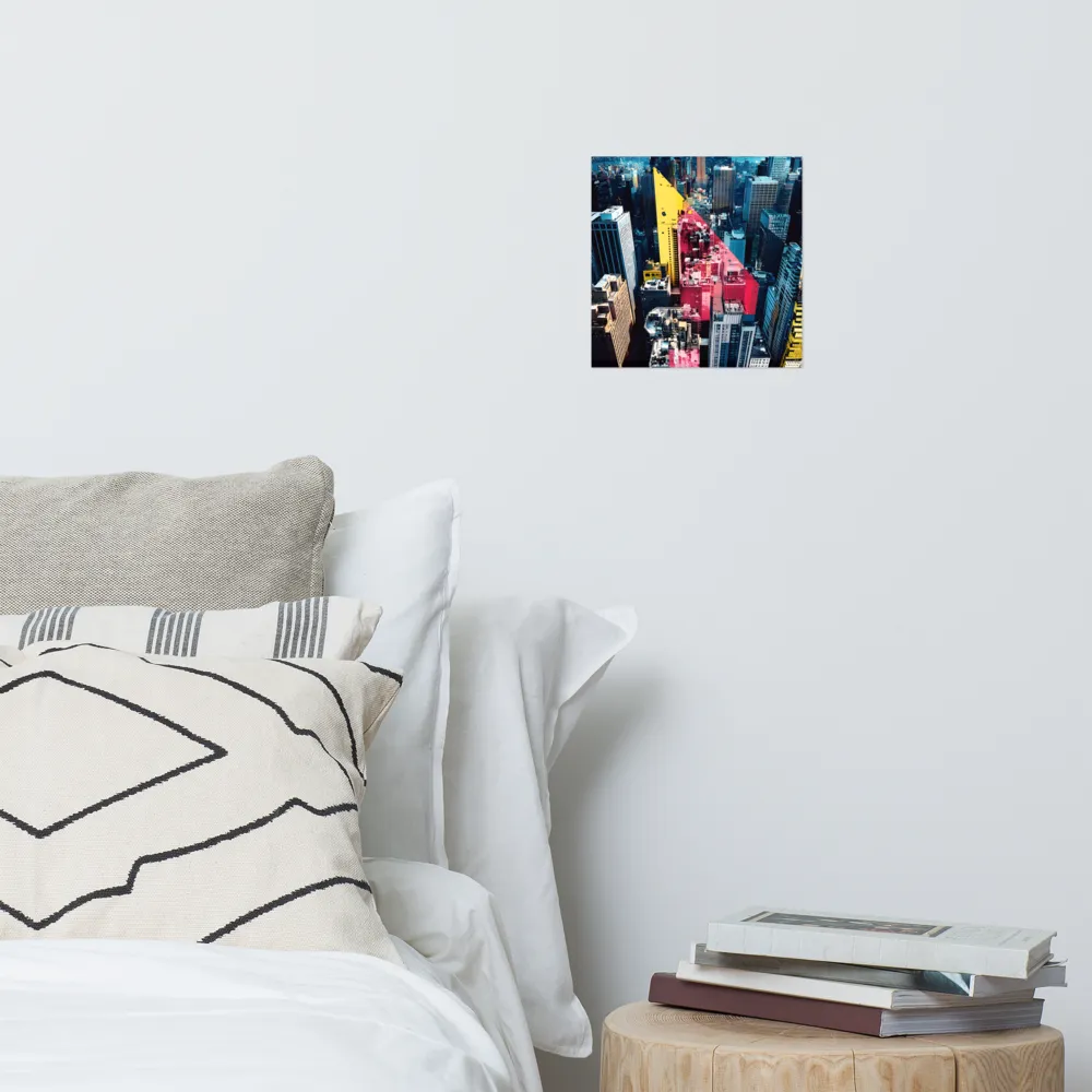 Dynamic Urban Symphony | Poster | 10″×10″