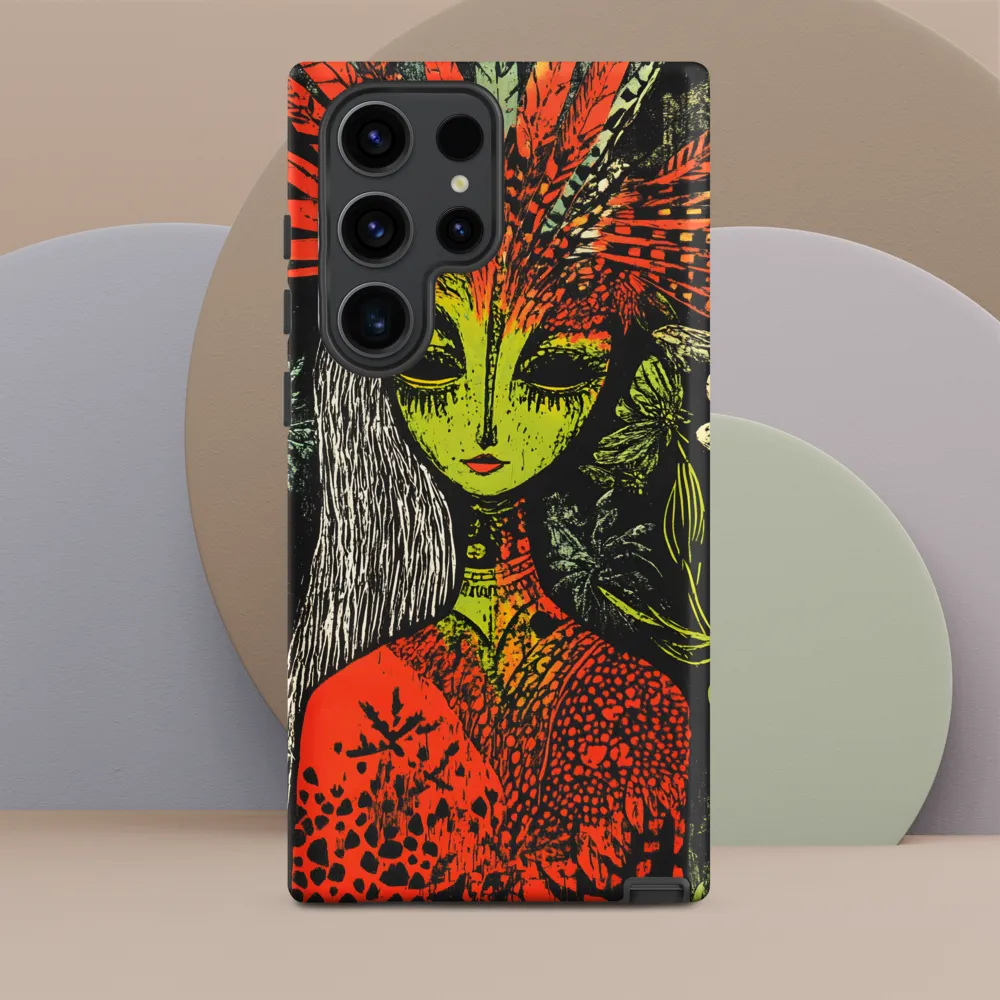 Mystical Flora: A Surreal Portrait