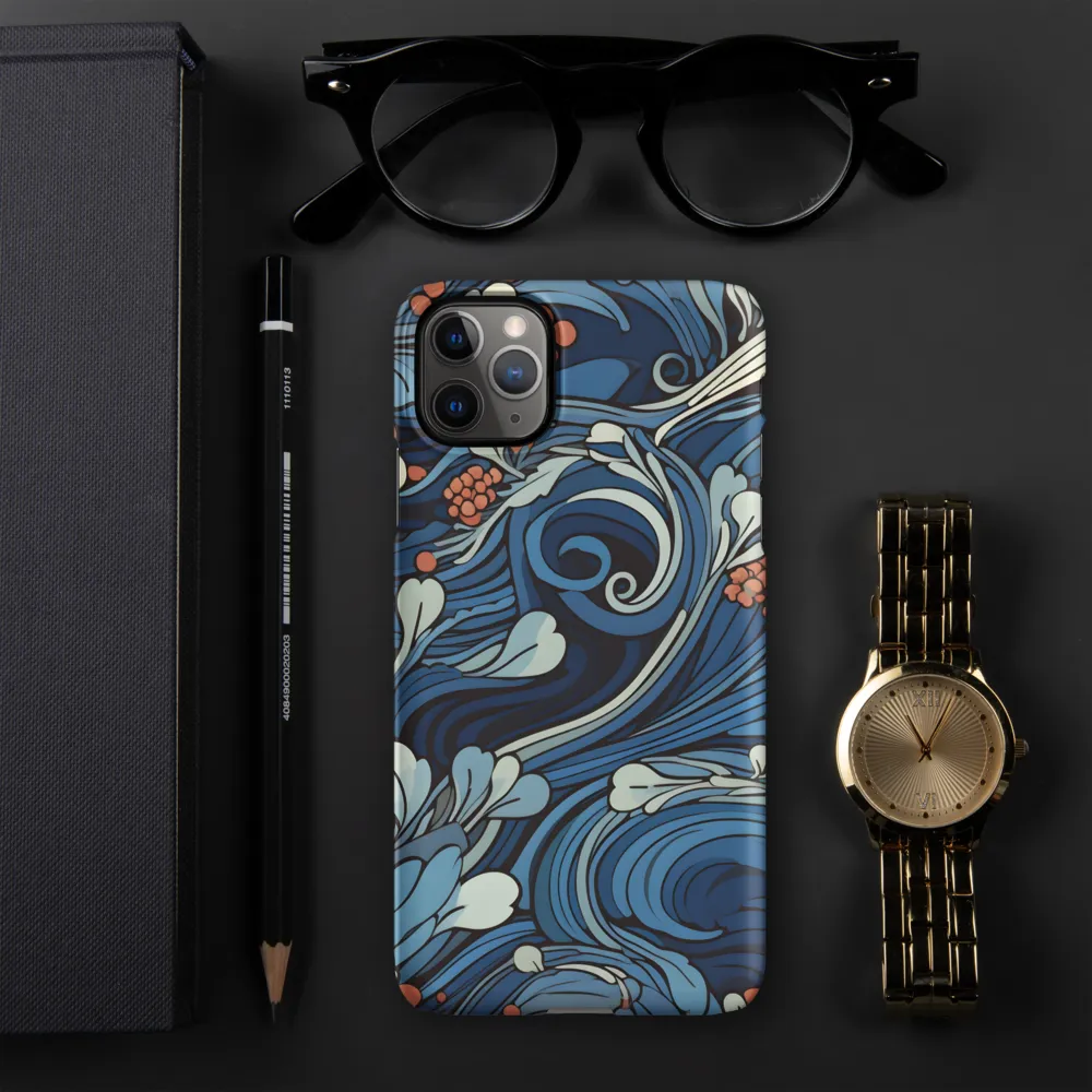 Nature's Elegance: An Oceanic Tapestry | Phone Case |  11 Pro Max | Snap Case | Matte