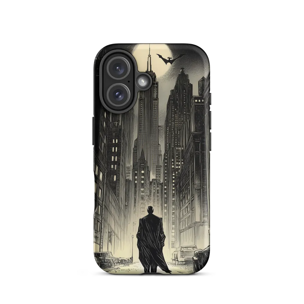 Shadows of the Gotham Night | Phone Case