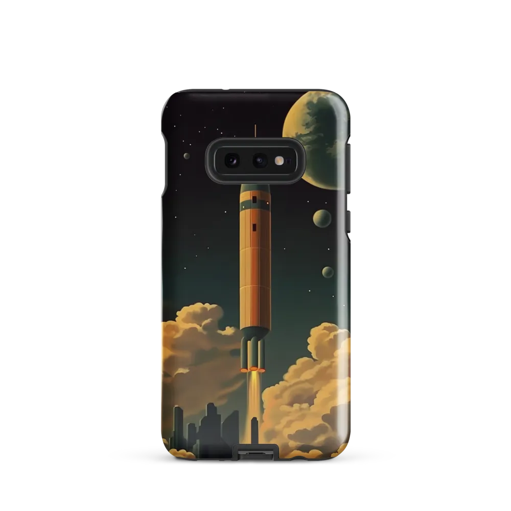 Journey Through the Cosmic Frontier | Phone Case |  S10e | Tough Case | Glossy