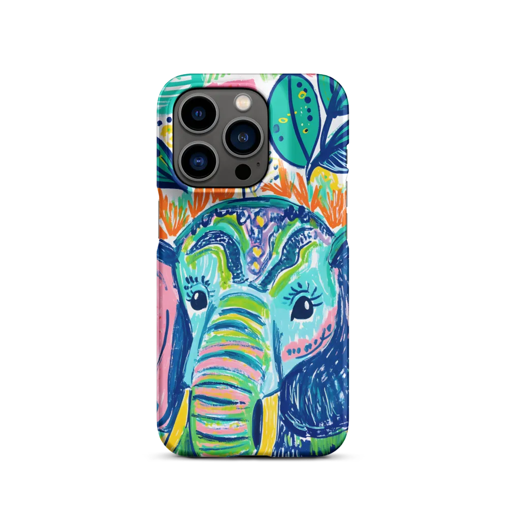 Whimsical Elephant Portrait