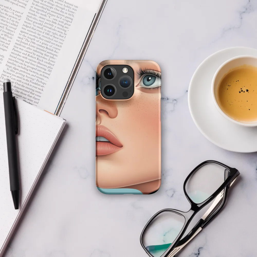 Serenity in Blue | Phone Case |  16 Pro | Snap Case | Matte